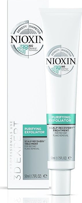 Anti-Dandruff Scalp Scrub - Nioxin Purifying Exfoliator Scalp Recovery Treatment — photo N1