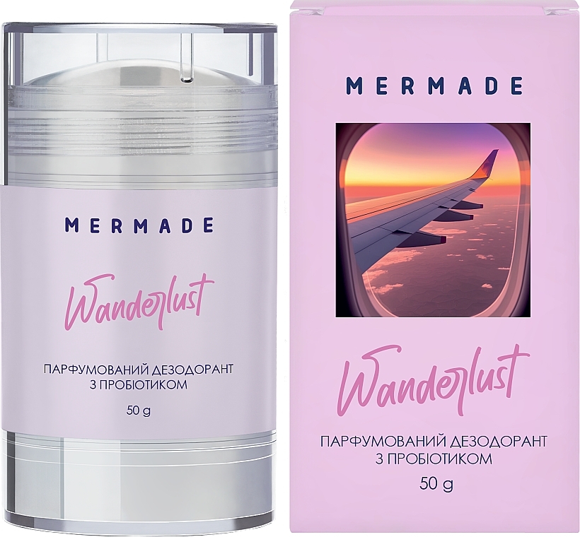 Mermade Wanderlust - Perfumed Probiotic Deodorant — photo N1