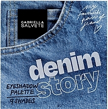 Eyeshadow Palette - Gabriella Salvete Denim Story Eyeshadow Palette — photo N2