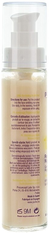 Repairing & Firming Anti-Couperose Night Peeling - Purles Restoring Night Peel — photo N6