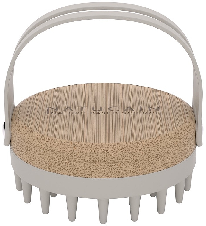 Scalp Massage Brush - Natucain Scalp Massaging Brush — photo N1