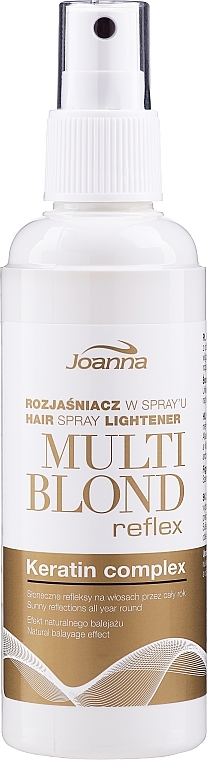 Hair Spray Lightener - Joanna Multi Blond Spray — photo N8