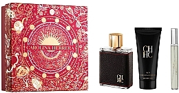 Fragrances, Perfumes, Cosmetics Carolina Herrera CH Men Christmas 2023 Set - Set (edt/100 ml + edt/10 ml + a/sh/balm/100 ml)