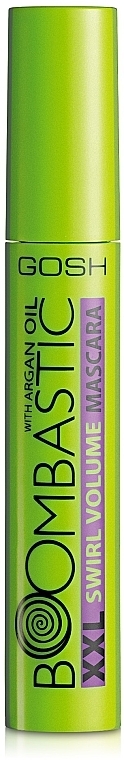 Lash Mascara - Gosh Boombastic XXL Swirl Volume Mascara With Argan Oil — photo N1