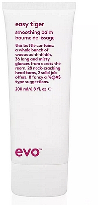 Smoothing Conditioner - Evo Easy Tiger Smoothing Balm — photo N1