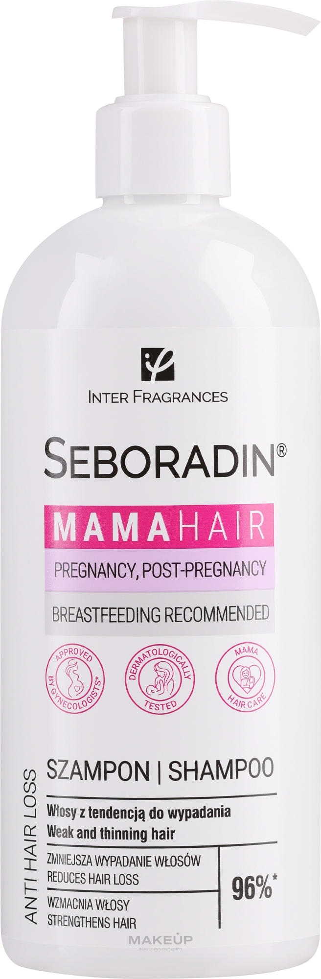 Shampoo for Weak & Thin Hair - Seboradin Mama Hair Shampoo — photo 400 ml