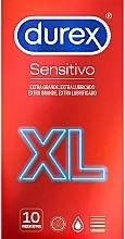 Condoms, 10 pcs - Durex Sensitive XL — photo N1