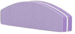 Mini Semicircle Nail Buffer, 100/180, lilac - Tools For Beauty MiMo Nail Buffer Purple — photo N2