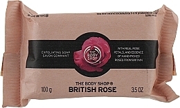 Exfoliating Soap "British Rose" - The Body Shop British Rose Exfoliating Soap — photo N1