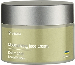 Fragrances, Perfumes, Cosmetics Moisturizing Face Cream - Vesna Basic Care