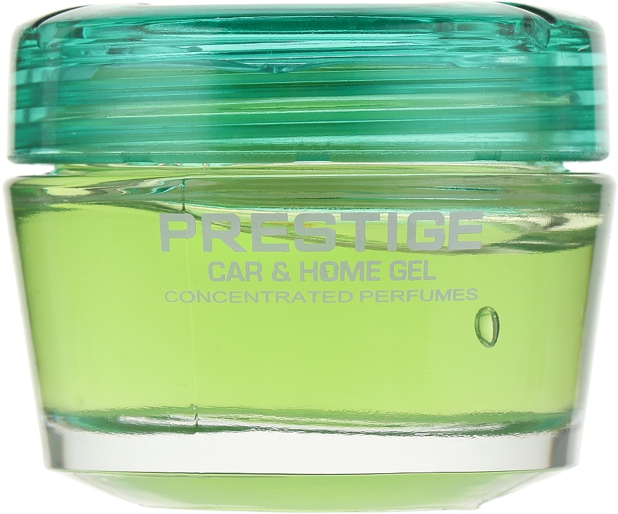 Gel Car Perfume "Green Apple" - Tasotti Gel Prestige Green Apple — photo N1