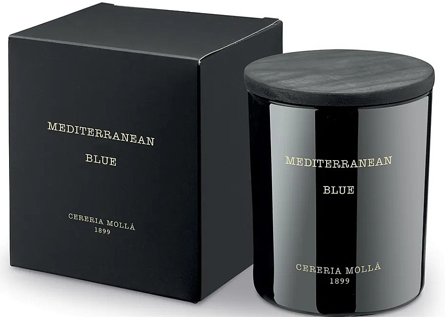 Cereria Molla Mediterranean Blue - Scented Candle — photo N1