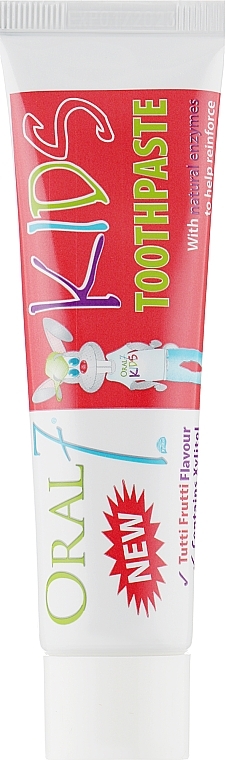 Kids Set "Cheeky Bunny" - Oral7 Kids Toothpaste ( toothpaste/65g + toothbrush) — photo N3