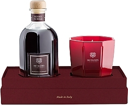 Set - Dr. Vranjes Rosso Nobile Candle Gift Box (diffuser/250ml + candle/200g) — photo N1