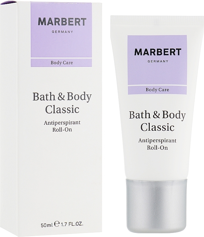 Roll-On Antiperspirant - Marbert Bath & Body Classic Antiperspirant Roll-On — photo N1