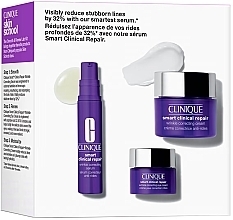 Fragrances, Perfumes, Cosmetics Set - Clinique Smooth & Renew Lab Mini (serum/10ml+cr/15ml+eye/cr/5ml)