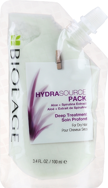 Hydrating Dry Hair Mask - Biolage Hydrasource Mask For Dry Hair Doy-Pack — photo N1