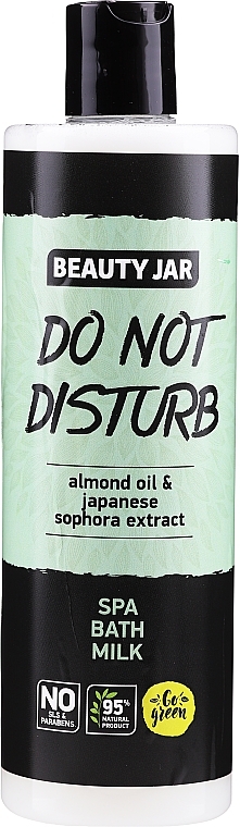 Almond Oil & Japanese Sophora Extract Bath Milk - Beauty Jar Do Not Disturb Spa Bath Milk — photo N1