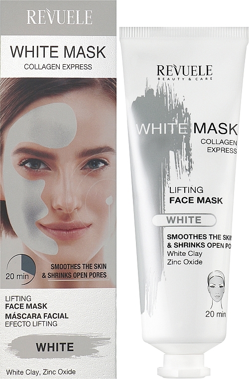 Face Mask - Revuele White Mask Lifting Face Mask — photo N2