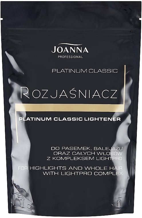Hair Bleach - Joanna Professional Platinum Classic Lightener (sachet) — photo N1