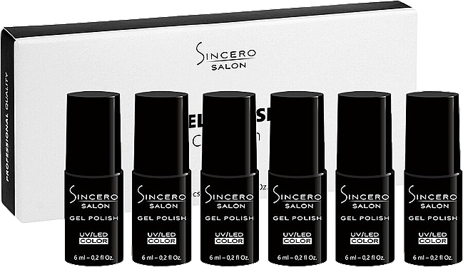 Gel Polish Set, 6 products - Sincero Salon Neon Dream — photo N2