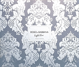 Dolce&Gabbana Light Blue Pour Homme - Set (edt/125ml + sh/gel/50ml + ash/balm/50ml) — photo N1