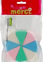 Makeup Sponge Set, 8 pcs - Merci — photo N4