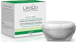 Sport Cream Deodorant '7 Days' - Lavilin 7 Day Underarm Deodorant Cream Sport — photo N1