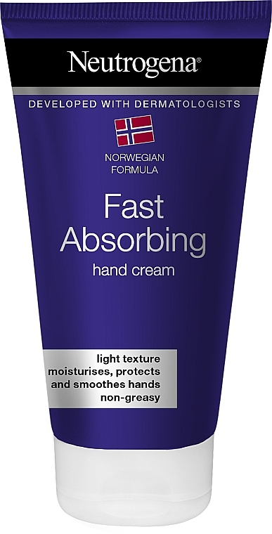 Fast-absorbing Light Hand Cream "Norwegian Formula" - Neutrogena Norwegian Formula Fast Absorbing Light Texture Hand Cream — photo N1