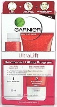 Fragrances, Perfumes, Cosmetics Set - Garnier UltraLift Reinforced Lifting Program (peel/sol/50ml + anti-wr/cr/50ml)