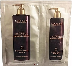 Fragrances, Perfumes, Cosmetics Set - L'anza Keratin Healing Oil Emergency Service (cr/10ml + therapy/10ml)