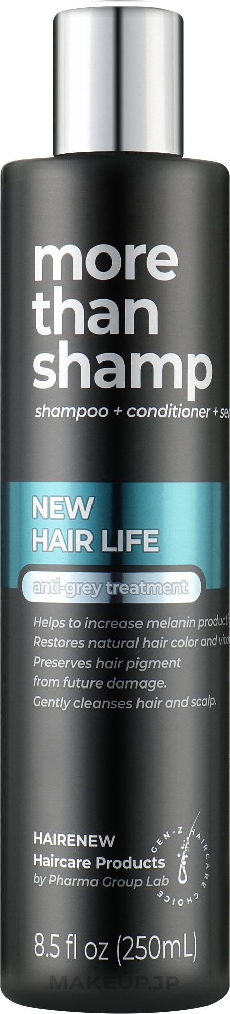 Anti Grey Hair Shampoo - Hairenew New Hair Life Anti-Grey Shampoo — photo 250 ml