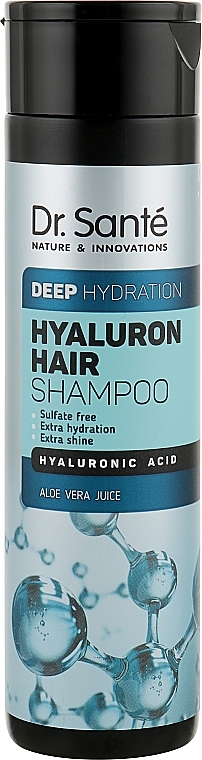 Hair Deep Hydration Shampoo - Dr. Sante Hyaluron Hair Deep Hydration Shampoo — photo N1