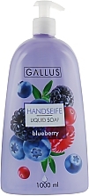 Fragrances, Perfumes, Cosmetics Liquid Hand Soap "Blueberry" - Gallus Liquid Soap