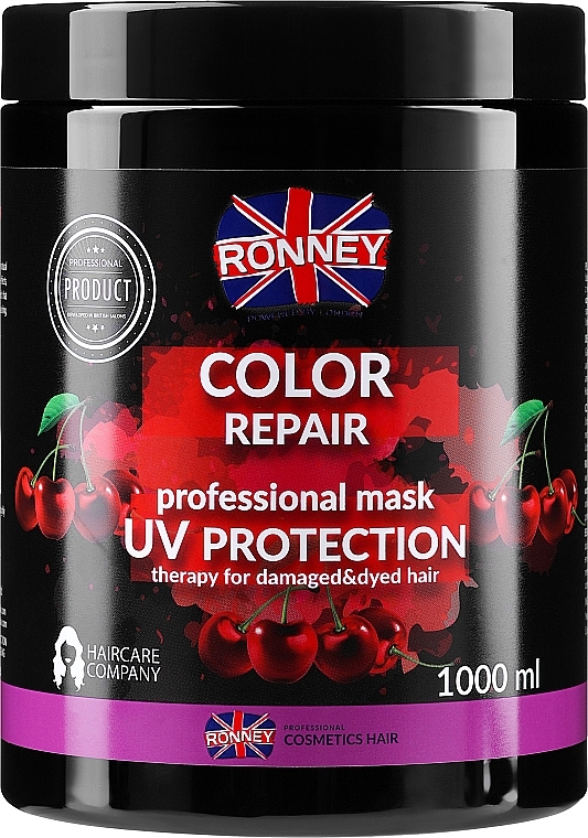 UV Protection Hair Mask - Ronney Professional Color Repair Mask UV Protection — photo N4