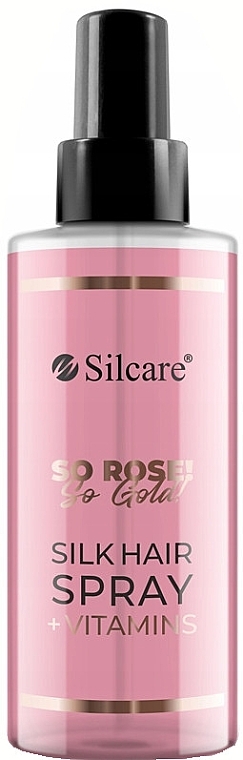 Hair Spray - Silcare So Rose! So Gold! Silk Hair Spray + Vitamins — photo N1