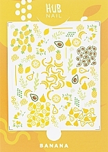 Fragrances, Perfumes, Cosmetics Nail Slider Sticker 'Banana' - Hub Nail