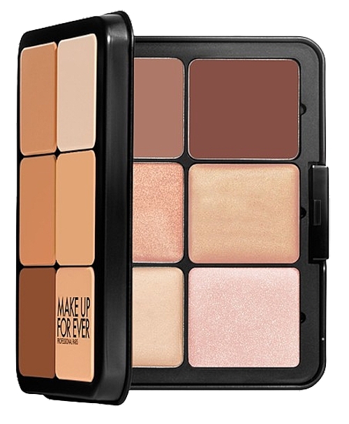 Makeup Palette - Make Up For Ever HD Skin Sculpting Palette Cream Contour & Highlight Palette — photo N1