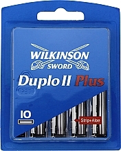 Shaving Cartridge Refill, 10 pcs - Wilkinson Sword Duplo 2 Plus — photo N1