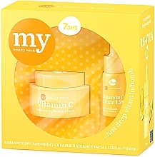 Fragrances, Perfumes, Cosmetics Set - 7 Days My Beauty Week Just Drop Vitamin Bomb Gift Set (cr/50ml + cheese/20ml)