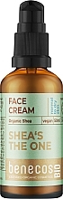 Fragrances, Perfumes, Cosmetics Shea Butter Face Cream - Benecos Bio Organic Shea Face Cream