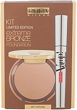 Fragrances, Perfumes, Cosmetics Set - Pupa Extreme Bronze Kit (found/8.5g + mascara/4ml) 