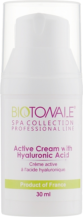 Aktywny krem ??z kwasem hialuronowym - Biotonale Hyaluronic Acid Active Cream — photo N1