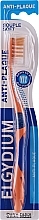 Toothbrush "Anti-Plaque" Soft, orange - Elgydium Anti-Plaque Soft Toothbrush — photo N1