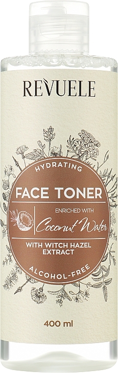 Moisturizing Face Toner - Revuele Witch Hazel Hydrating Face Toner With Coconut Water — photo N2