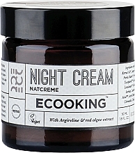 Night Face Cream - Ecooking Night Cream New Formula — photo N1