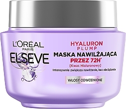 Fragrances, Perfumes, Cosmetics 72 hours Mask for Moistureless Hair - L'Oreal Paris Elvive Hyaluron Plump