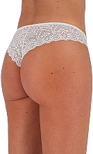 Women Panties 'Lyria', white - Passion — photo N4