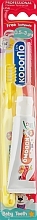 Fragrances, Perfumes, Cosmetics Set - Kodomo Lion Dental Kids Set (toothpaste/3ml + toothbrush)