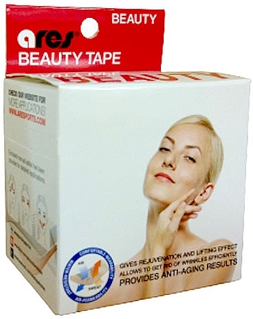 Kinesio Tape "White" - Ares Beauty Kinesio Tape — photo N3